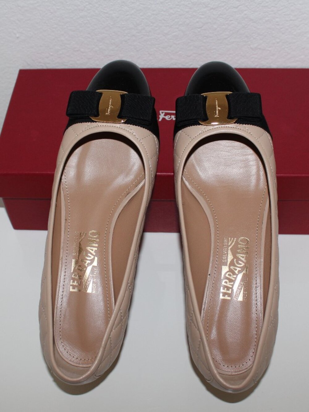 Quilted Vara pump Salvatore ferragamo - Picture 3 of 15